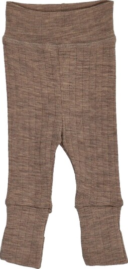 Müsli Woolly Rib Pants WALNUT MELANGE 74