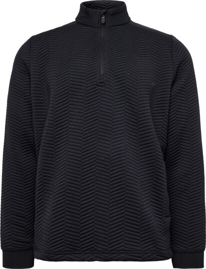 Callaway Mid Layer Chev Pullover CAVIAR S Callaway Mid Layer Chev Pullover CAVIAR S