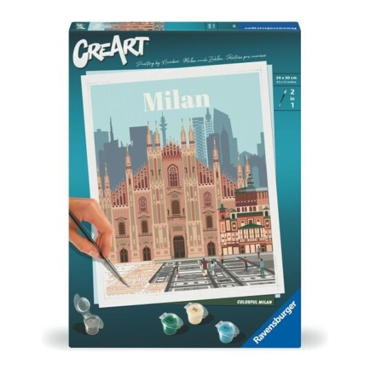 Ravensburger CreArt City Milano 12+ År