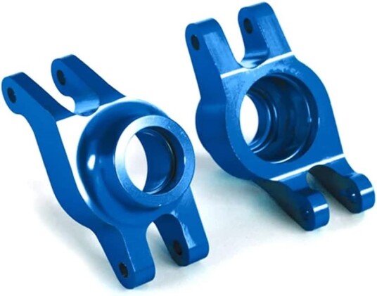 Traxxas TRX-8952X Rear Carriers Alu Blue (Pair) Maxx