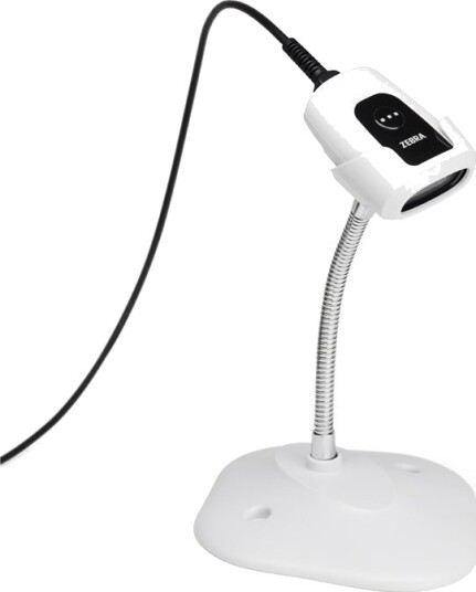 Zebra Ds55 Series Ds5502 Strekkodeskanner Stasjonær Sr 2D Bildefremviser Dekodet Usb Rs 232