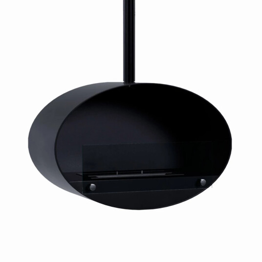 Scandiflames Halifax Svart 60 cm Svart Scandiflames Halifax Svart 60 cm Svart
