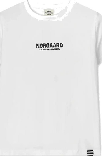 Mads Nørgaard Printed Tee Thorlino Hardware Tee White 128