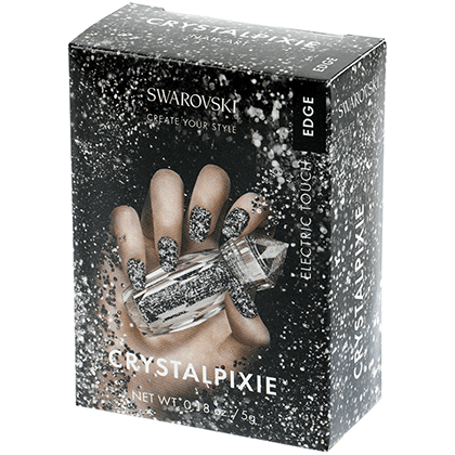 Brillbird Norge Swarovski 100PIX Crystal Pixie™ Edge Electric Touch Black and White