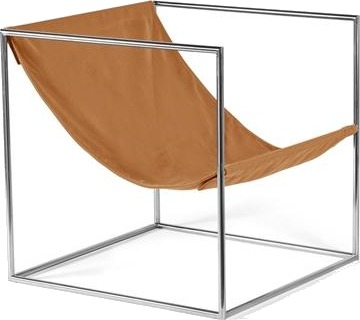 Valerie Object Solo Seat Lenestol Rustfritt Stål/ Rosa