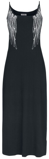 Innocent Lang kjole Angel Dress S til XXL Damer svart