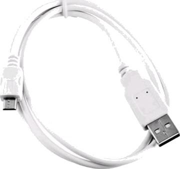 Usb C-Tech Usb-A Til Microusb-Kabel 2 M Hvit Cb-Usb2m-20W