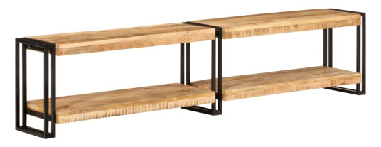 vidaXL TV-benk 180x30x40 cm heltre mango