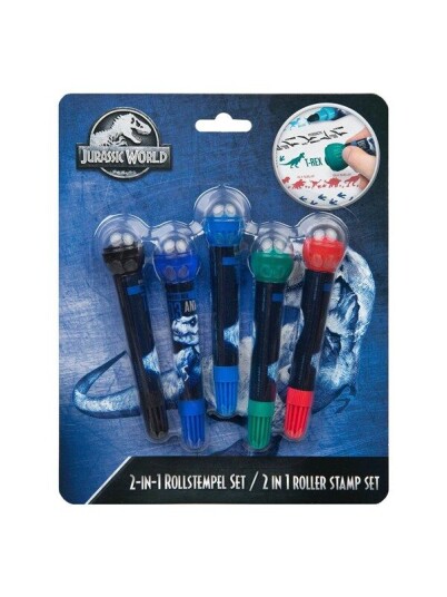 Undercover Jurassic World 2in1 Felt Pen and Stamp. Undercover Jurassic World 2in1 Felt Pen and Stamp.
