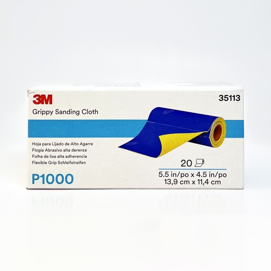 3M Grippy Sanding Cloth P1000 20stk