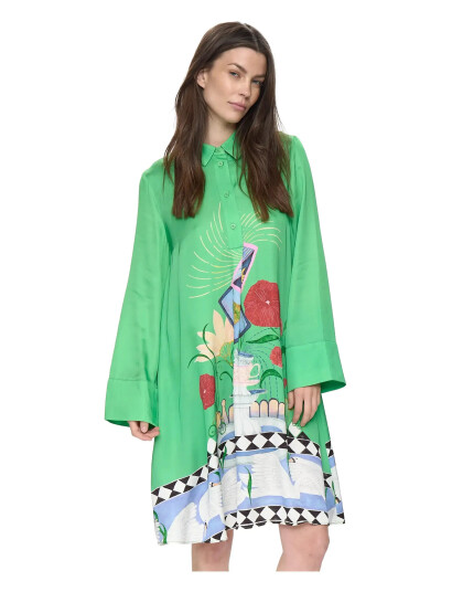 Nümph Nuadelina Dress Green 38 Nümph Nuadelina Dress Green 38
