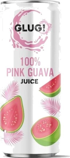 Glug! 100% pink guava juice 320 ml Glug! 100% pink guava juice 320 ml