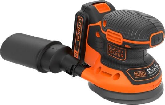 Black & Decker Eksentersliper BDCROS18 18V Med batteri Black & Decker Eksentersliper BDCROS18 18V Med batteri