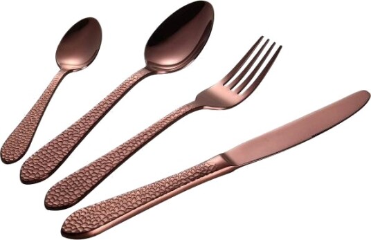 Magnor  Craft bestikksett 16 deler hamret kobber