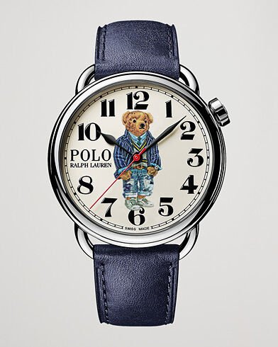 Polo Ralph Lauren 42mm Automatic Cricket Bear White Dial