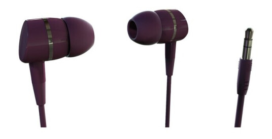 Vivanco Solidsound, Hodetelefoner, In-Ear, Calls/Music, Lilla, 1,2 M, Koblet Med Ledninger (Ikke Trådløs)