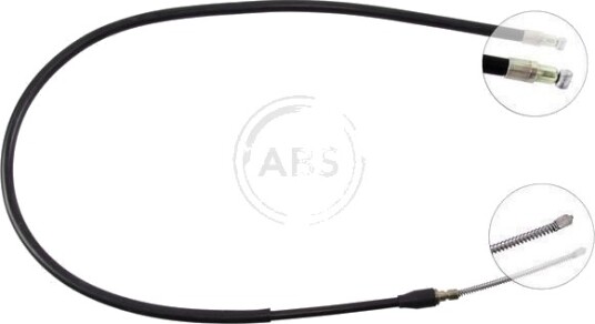 A.B.S. K10887 Tautrekk håndbremse A.B.S. K10887 Tautrekk håndbremse