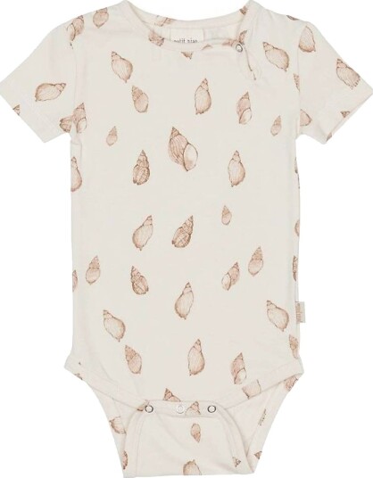 Petit Piao Printed SS Modal Body Seashell (86 / 1,5 år)