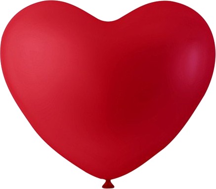 Diverse Ballonger hjerter rød 8 stk 1 pk