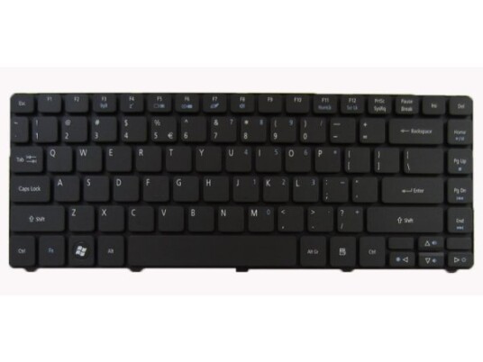 Acer - Erstatningstastatur For Bærbar Pc - Us International - Svart Acer - Erstatningstastatur For Bærbar Pc - Us International - Svart