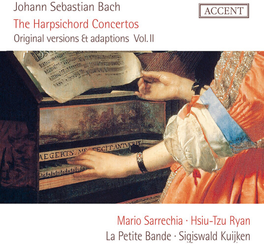 Mario Sarrechia Bach: Harpsichord Concertos Vol.2 CD