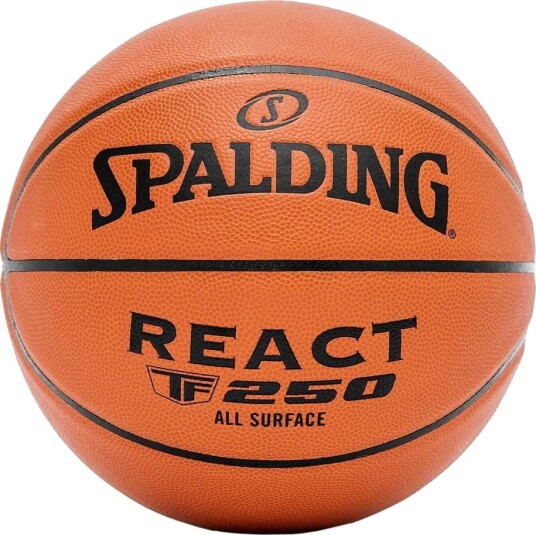 Spalding React TF 250 Basketball Str. 6 Oransje Spalding React TF 250 Basketball Str. 6 Oransje