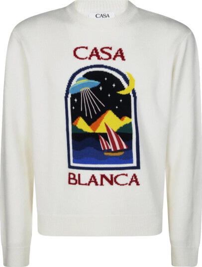Casablanca Herre Strikkevarer Beige M,