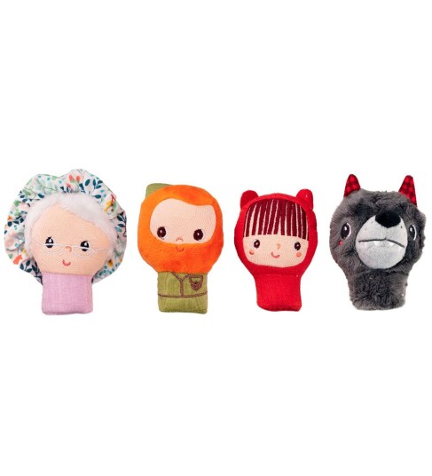 Lilliputiens Rødhette Mini Fingerdukke 12 M+