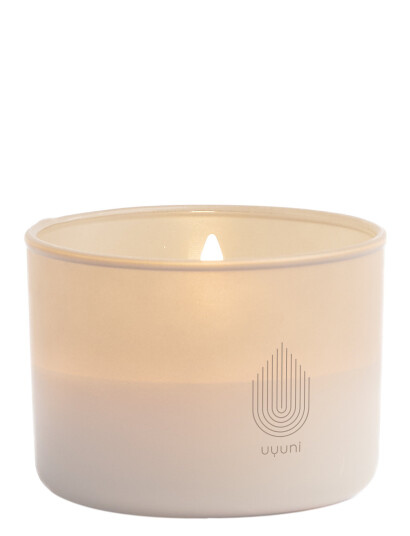 UYUNI Lighting Glass Candle - Beige - H6CM