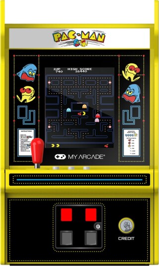 My Arcade Micro Player Pro 6,7 Pac-Man retro spillkonsoll My Arcade Micro Player Pro 6,7 Pac-Man retro spillkonsoll