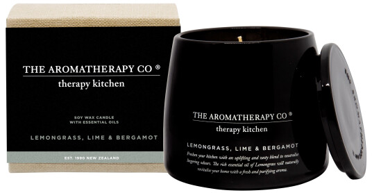 Therapy Range Lemongrass Lime & Bergamot Kitchen Soy Wax Cand