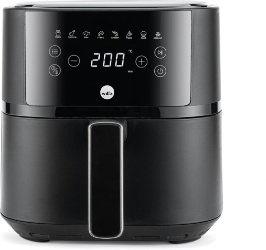 Wilfa AF-40B Airfryer 4L med 1500W og 8 programmer - Svart