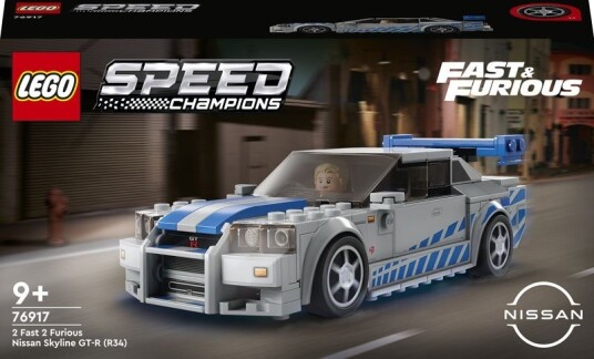 Lego Speed Champions 2 Fast 2 Furious Nissan Skyline Gt-R (R34) 76917 Lego Speed Champions 2 Fast 2 Furious Nissan Skyline Gt-R (R34) 76917