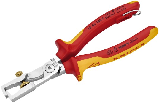 Knipex Avbitertang Med Kabelsaks VDE 180 mm