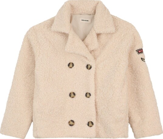 Zadig & Voltaire Kids Jacket Beige 176 Zadig & Voltaire Kids Jacket Beige 176