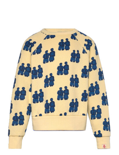 THE ANIMALS OBSERVATORY Flan Yellow Shark Sweatshirt - Yellow - 8 Y THE ANIMALS OBSERVATORY Flan Yellow Shark Sweatshirt - Yellow - 8 Y
