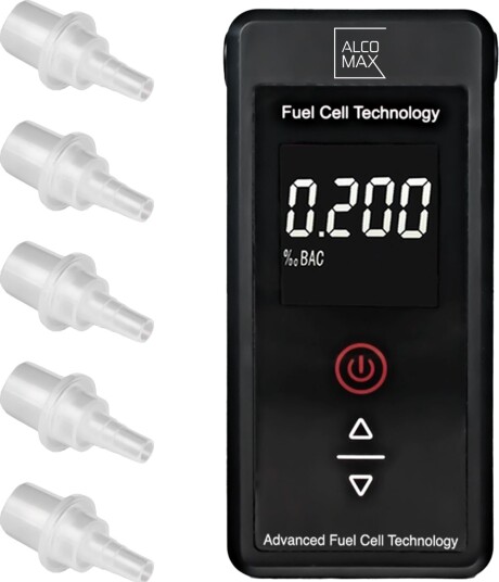 Alkometer AX7 elektrochemisk med platina 5000 målinger uten kalibrering Alkometer AX7 elektrochemisk med platina 5000 målinger uten kalibrering