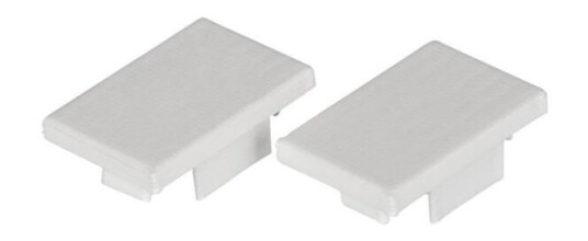 Hide-A-Lite Art Low Gavl 2-pakning Aluminium Belysning