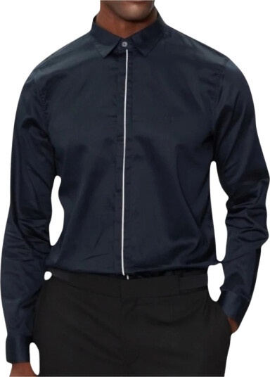 Armani Exchange Herre Skjorter Blå M,