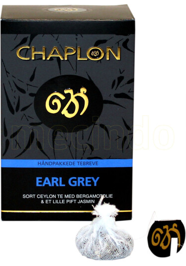 Chaplon Earl Grey Sort Te Ø - 15 Poser