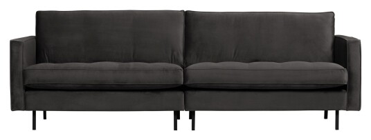 BePureHome Rodeo Classic 3-seter. Sofa - Antracit Velur