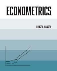 Econometrics Av Bruce Hansen