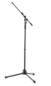 K&M 210/9 Mikrofonstativ med teleskoparm 900-1600 mm, Sort