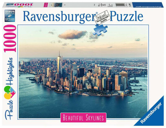 Ravensburger Puslespill 1000 Brikker New York