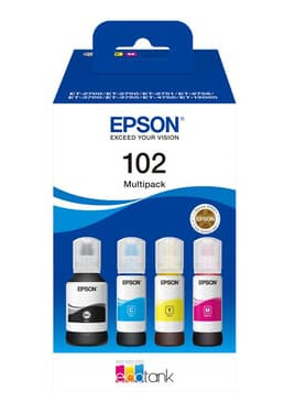 Epson Blekk Multipack (c/y/m/bk) 102-et-15000