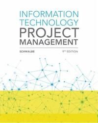 Information Technology Project Management Av Kathy (Augsburg College) Schwalbe