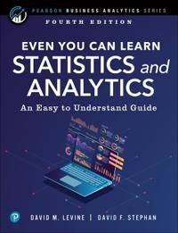 Even You Can Learn Statistics And Analytics Av David Levine, David Stephan