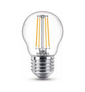 E27 Philips Filament E27 LED-lyspærer 4.3W (40W) (Lustre, Klart)