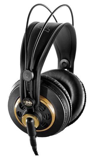 AKG K240 Studio Åpen Hodetelefon, 55 Ohm AKG K240 Studio Åpen Hodetelefon, 55 Ohm