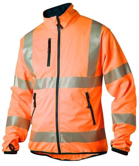 Top Swede Softshell Varsel 7721 Klass 3 Orange Xs